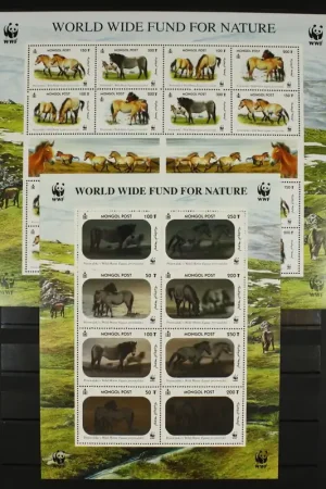 Mongolie Michel 3122-3129 Wysoka jakość