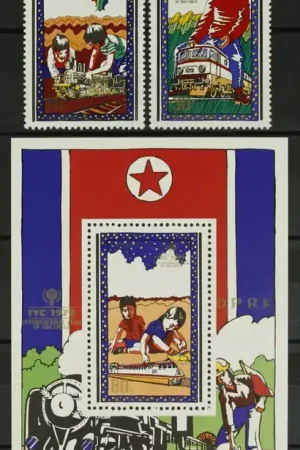 Tylko dziś Noord-Korea Michel 1913, 1917 en blok