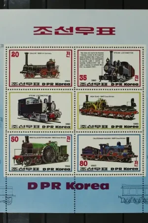 Ekspresowa dostawa Noord-Korea Michel 2375-2378 (Blok 147)