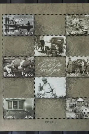 Oferta Noorwegen Michel 1321-1328 Kleinbogen