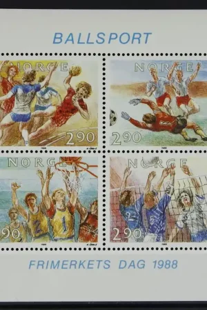 Popularny Noorwegen Michel Blok 10