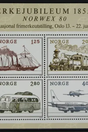 Premium Noorwegen Michel Blok 3