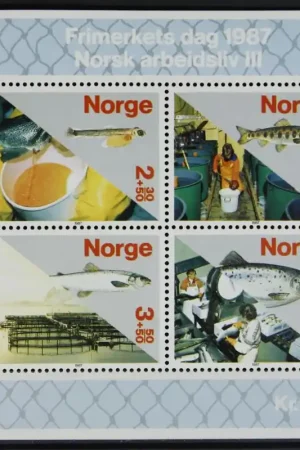 Noorwegen Michel Blok 8 Premium