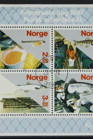 Noorwegen Michel Blok 8 Szybka dostawa