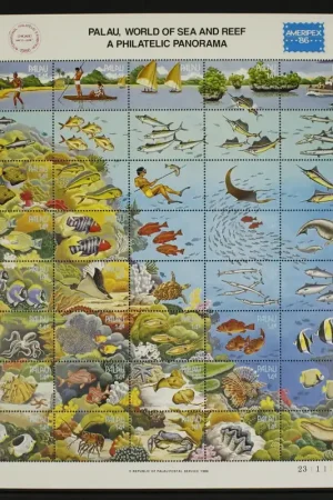 Palau Eilanden Michel 106-145 Oryginalny