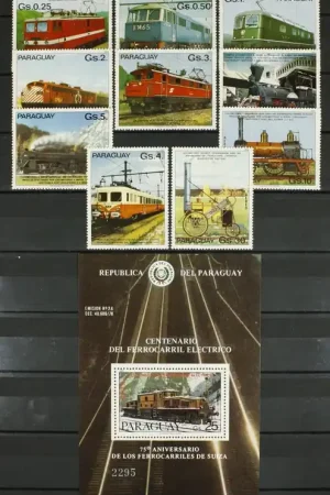 Paraguay Michel 3358-3368 Tani