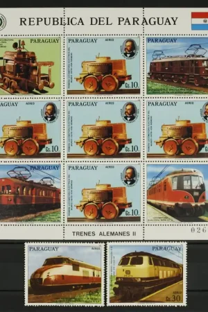 Paraguay Michel 4025-4027 Tylko dziś