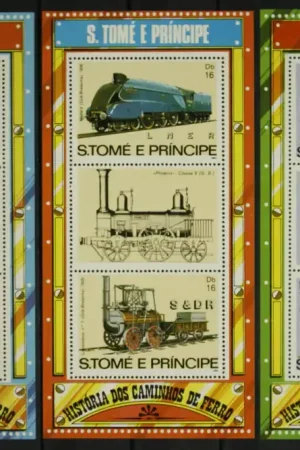 Sao Tome & Principe Michel Blok 114-116 Tani