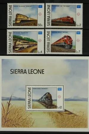 Promocja Sierra Leone Michel 892-896