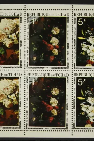 Tsjaad Michel 375-377 Kleinbogen Tylko dziś