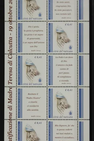 Ostatnia szansa Vaticaan Michel 1467 Kleinbogen