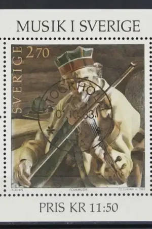 Zweden Michel Blok 11 Rabat