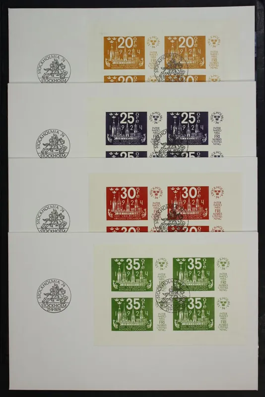 Tylko dziś Zweden Michel Blok 2-5 op FDC's