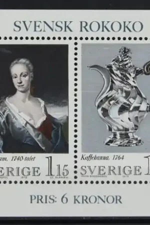 Popularny Zweden Michel Blok 7