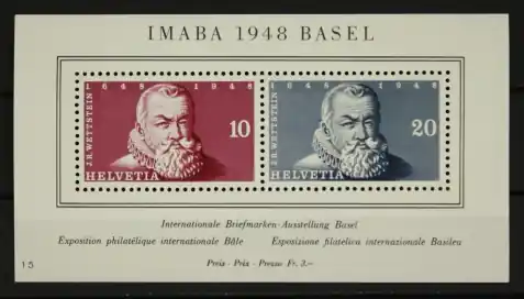 Promocja Zwitserland Michel Blok 13