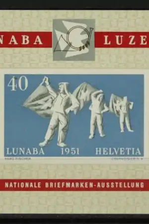 Zwitserland Michel Blok 14 Szybka dostawa