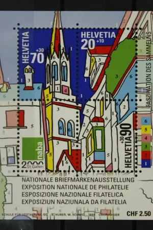 Zwitserland Michel Blok 29 Wyprzedaż