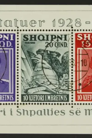 Albanie Michel 278-283 B (Blok 3) Kup teraz