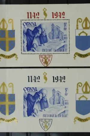 Belgie, OBP Blok 20A-21A Autentyczny