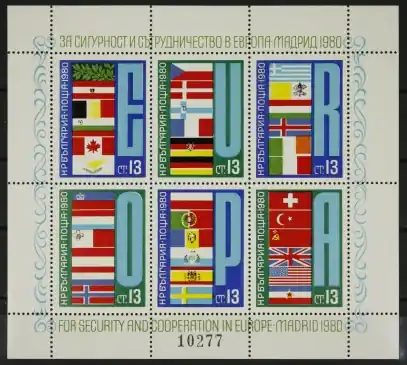 Bulgarije Michel 2869-2874 Premium