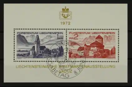 Nowość Liechtenstein Michel 565-566 Blok 9