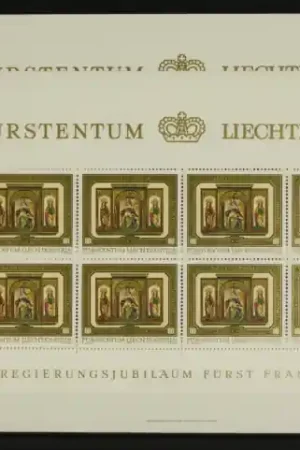 Liechtenstein Michel 706-709 Kleinbogen Niska cena