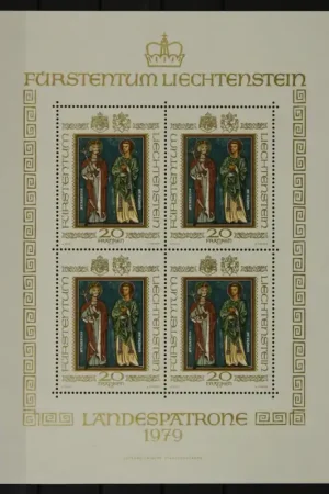 Niska cena Liechtenstein Michel 734 Kleinbogen