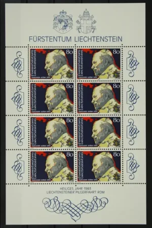 Liechtenstein Michel 830 Kleinbogen Szybka dostawa
