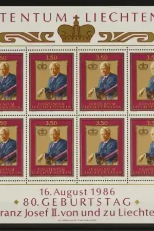 Liechtenstein Michel 903 Kleinbogen Bezpieczna płatność