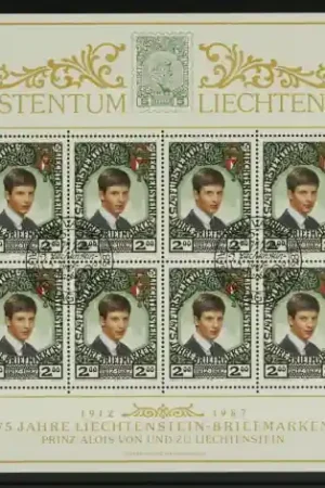 Liechtenstein Michel 921 Kleinbogen Oferta