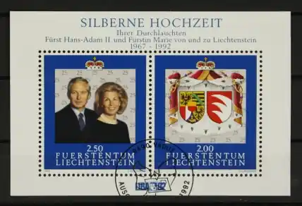 Nowość Liechtenstein Michel 1039-1040 Blok 14