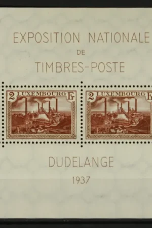 Wysoka jakość Luxemburg Michel 302, Blok 2