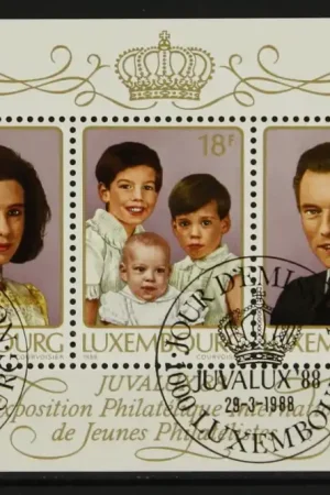 Nowość Luxemburg Michel 1196-1198, Blok 15