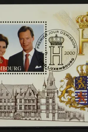 Luxemburg Michel 1516, Blok 18 Tylko dziś