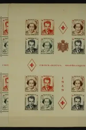 Monaco Michel Blokken 3 A-B Nowość