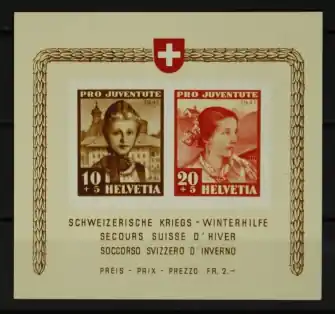 Zwitserland Michel Blok 6 Najlepsza cena