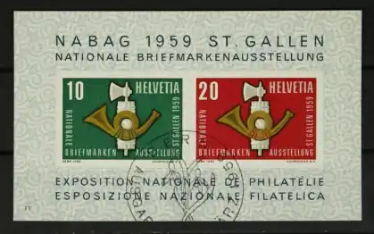 Zwitserland Michel Blok 16 Tylko dziś