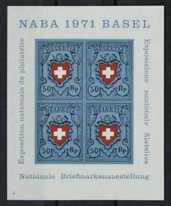 Zwitserland Michel Blok 21 Zamów teraz