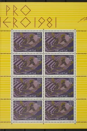 Zwitserland Michel 1196 Kleinbogen Wysoka jakość