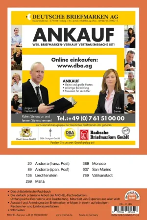 Oryginalny Michel Europese Dwergstaten 2025-2026