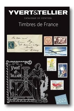 Yvert catalogus Frankrijk 2022 Tani