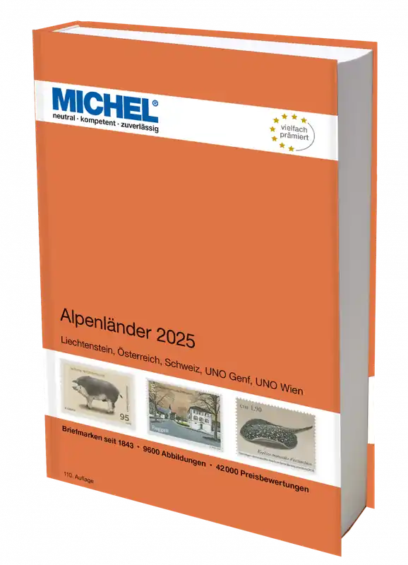 Michel catalogus Alpenlanden 2025 (E1) Oferta limitowana