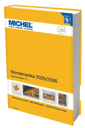 Michel catalogus Noord-Amerika 2025 Autentyczny