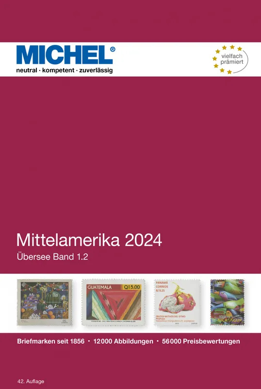 Michel catalogus Midden-Amerika 2024 Oryginalny