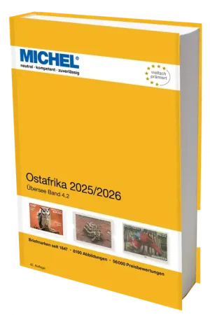 Autentyczny Michel catalogus Oost-Afrika 2025-2026