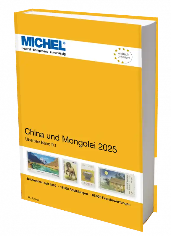 Michel catalogus China en Mongolie 2025 Oferta limitowana