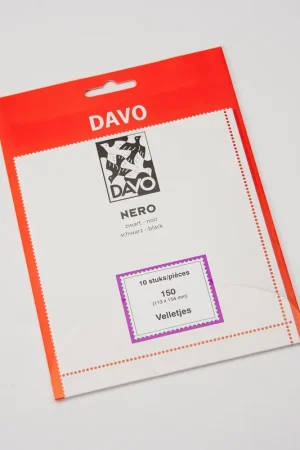 Tylko dziś Zwarte klemstroken 113 x 154 velletjes