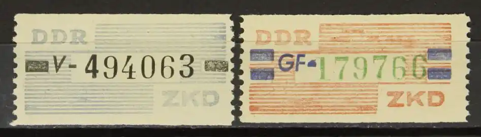 DDR, Michel Dienst 26-27 Premium