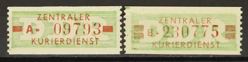 DDR, Michel Dienst 30-31 Szybka dostawa