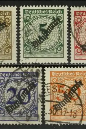 Darmowa dostawa Deutsches Reich Dienst Michel 99-104